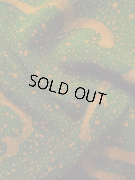 画像11: M0131S Mint  小紋 女性用着物  シルク(正絹)  淡い ベージュ, 小さな点々 【中古】 【USED】 【リサイクル】 ★★★★☆ (11)