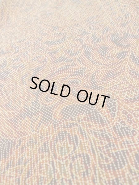 画像9: M0201C Mint  小紋 女性用着物  綿   赤色, 更紗 【中古】 【USED】 【リサイクル】 ★★★★☆ (9)