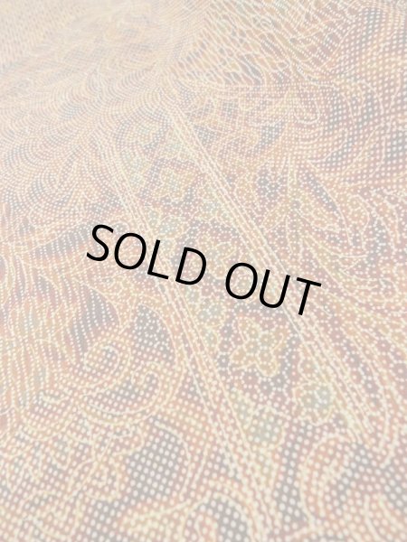 画像10: M0201C Mint  小紋 女性用着物  綿   赤色, 更紗 【中古】 【USED】 【リサイクル】 ★★★★☆ (10)