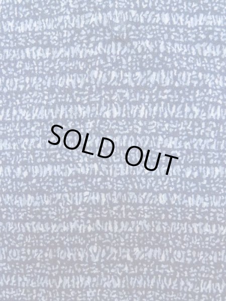 画像6: M0207N  男性用浴衣 男性用着物  綿   青, 抽象的模様 【中古】 【USED】 【リサイクル】 ★★☆☆☆ (6)