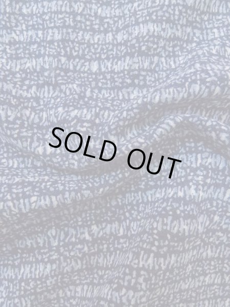 画像9: M0207N  男性用浴衣 男性用着物  綿   青, 抽象的模様 【中古】 【USED】 【リサイクル】 ★★☆☆☆ (9)