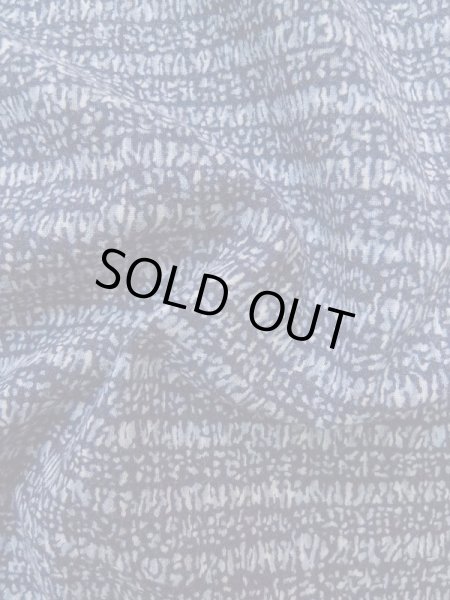 画像10: M0207N  男性用浴衣 男性用着物  綿   青, 抽象的模様 【中古】 【USED】 【リサイクル】 ★★☆☆☆ (10)