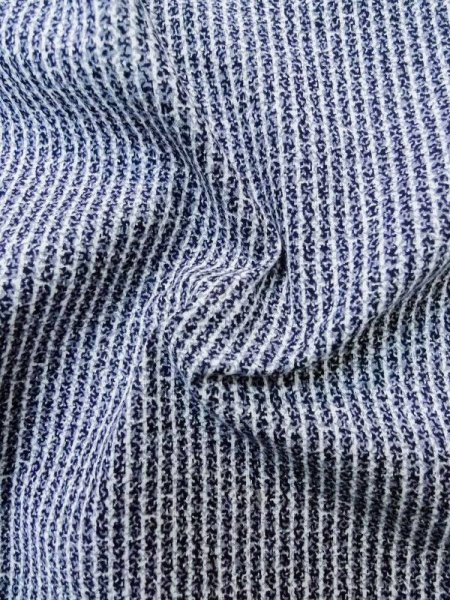 画像10: M0207U  男性用浴衣 男性用着物  綿   藍, 抽象的模様 【中古】 【USED】 【リサイクル】 ★★☆☆☆ (10)