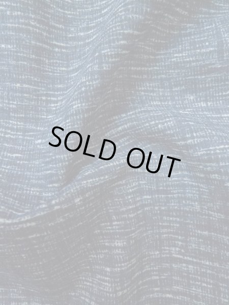 画像9: M0207X Mint  男性用浴衣 男性用着物  化繊   青, 抽象的模様 【中古】 【USED】 【リサイクル】 ★★★★☆ (9)