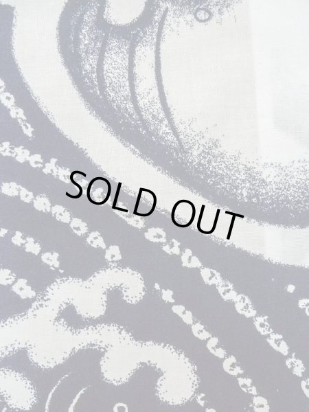 画像6: M0207Y Mint  男性用浴衣 男性用着物  綿   藍, 波 【中古】 【USED】 【リサイクル】 ★★★★☆ (6)