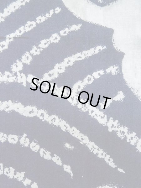 画像8: M0207Y Mint  男性用浴衣 男性用着物  綿   藍, 波 【中古】 【USED】 【リサイクル】 ★★★★☆ (8)