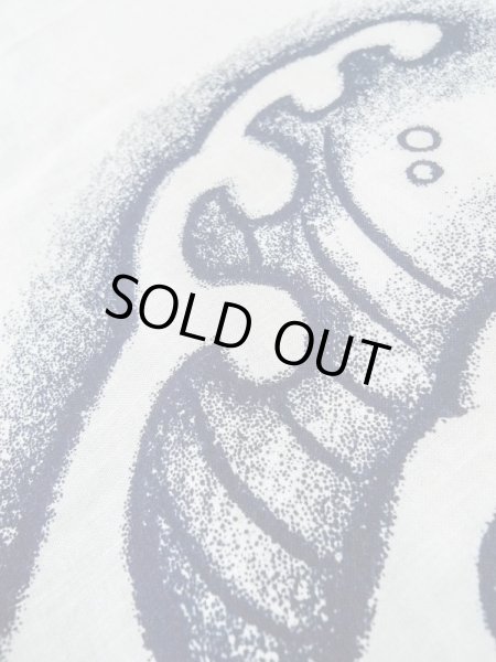 画像9: M0207Y Mint  男性用浴衣 男性用着物  綿   藍, 波 【中古】 【USED】 【リサイクル】 ★★★★☆ (9)