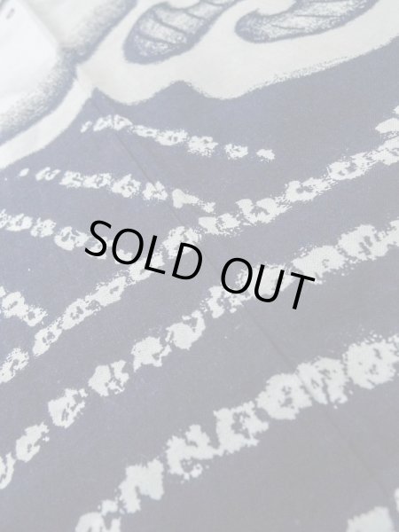 画像10: M0207Y Mint  男性用浴衣 男性用着物  綿   藍, 波 【中古】 【USED】 【リサイクル】 ★★★★☆ (10)