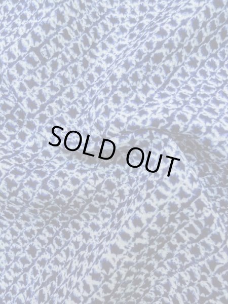 画像9: M0208C Mint  男性用浴衣 男性用着物 有松絞 綿   藍, かのこ 【中古】 【USED】 【リサイクル】 ★★★★☆ (9)