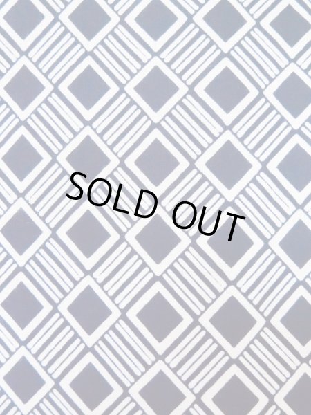 画像5: M0214B Mint  男性用浴衣 男性用着物  綿   白, 幾何学模様 【中古】 【USED】 【リサイクル】 ★★★★☆ (5)