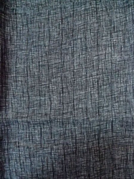 画像3: M0214E  男性用浴衣 男性用着物 筒袖 化繊   紺, 抽象的模様 【中古】 【USED】 【リサイクル】 ★★☆☆☆ (3)