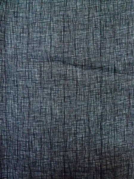 画像4: M0214E  男性用浴衣 男性用着物 筒袖 化繊   紺, 抽象的模様 【中古】 【USED】 【リサイクル】 ★★☆☆☆ (4)