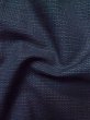 画像10: M0214F  男性用着物 男性用着物  ウール  深い 紺, 幾何学模様 【中古】 【USED】 【リサイクル】 ★☆☆☆☆ (10)