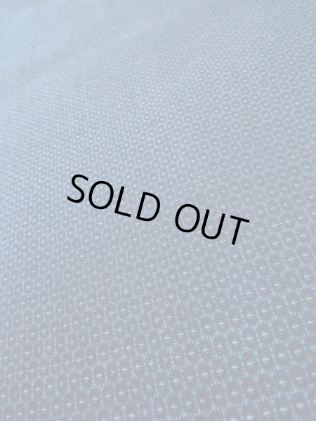 画像7: M0214H  男性用着物 男性用着物  ウール   紺, 亀甲 【中古】 【USED】 【リサイクル】 ★☆☆☆☆ (7)