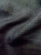 画像10: M0214I Mint  男性用着物 男性用着物  麻  茶色み 黒, 亀甲 【中古】 【USED】 【リサイクル】 ★★★★☆ (10)