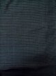 画像3: M0214T Mint  男性用着物 男性用着物  シルク（正絹）  深い 青, 幾何学模様 【中古】 【USED】 【リサイクル】 ★★★★☆ (3)