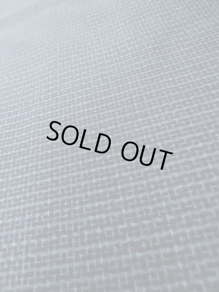 画像7: M0214W Mint  男性用着物 男性用着物  シルク(正絹)  深い 青, 幾何学模様 【中古】 【USED】 【リサイクル】 ★★★★☆ (7)