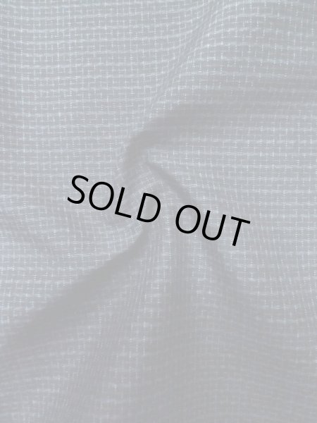 画像9: M0214W Mint  男性用着物 男性用着物  シルク(正絹)  深い 青, 幾何学模様 【中古】 【USED】 【リサイクル】 ★★★★☆ (9)