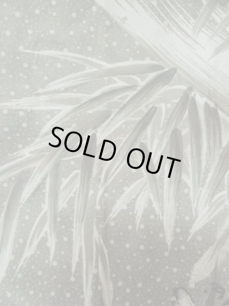 画像5: M0214Y Mint  男性用羽織 男性用着物  シルク（正絹）   黒, 亀甲 【中古】 【USED】 【リサイクル】 ★★★★☆ (5)