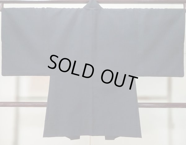 画像2: M0215B Mint  男性用羽織 男性用着物  ウール   黒,  【中古】 【USED】 【リサイクル】 ★★★★☆ (2)