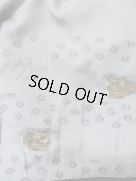 画像4: M0215C Mint  男性用羽織 男性用着物  ウール  深い 青,  【中古】 【USED】 【リサイクル】 ★★★★☆ (4)