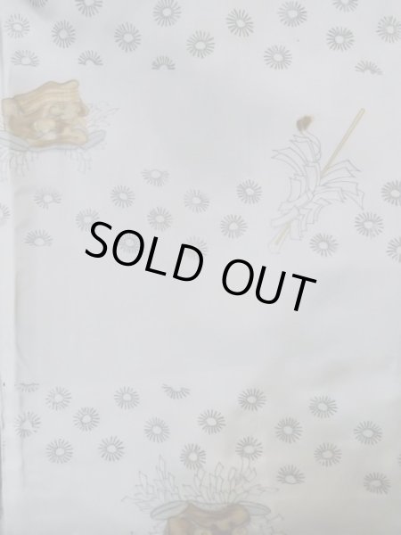 画像5: M0215C Mint  男性用羽織 男性用着物  ウール  深い 青,  【中古】 【USED】 【リサイクル】 ★★★★☆ (5)