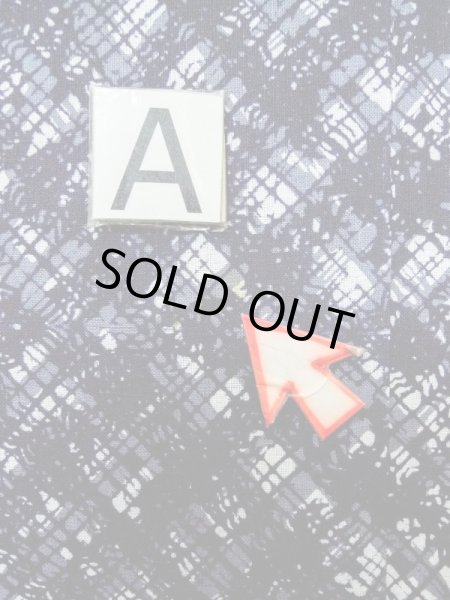 画像12: M0301C  浴衣（日本製） 女性用着物  綿   青, 抽象的模様 【中古】 【USED】 【リサイクル】 ★★★☆☆ (12)