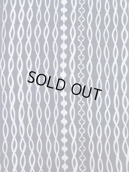 画像3: M0301E  男性用浴衣 男性用着物  綿   藍, 抽象的模様 【中古】 【USED】 【リサイクル】 ★★★☆☆ (3)