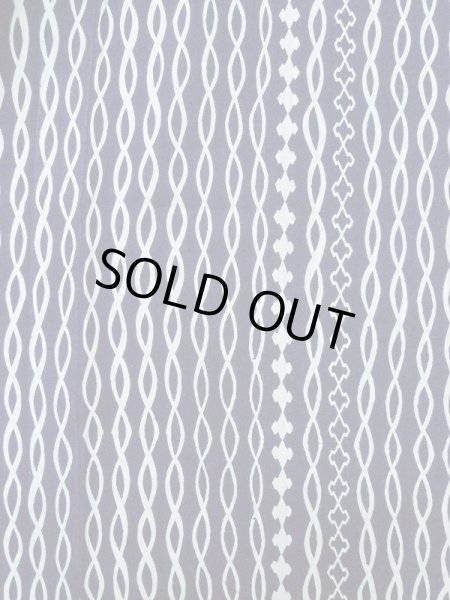 画像4: M0301E  男性用浴衣 男性用着物  綿   藍, 抽象的模様 【中古】 【USED】 【リサイクル】 ★★★☆☆ (4)