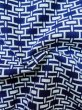 画像9: M0301G  男性用浴衣 男性用着物  綿   藍, 抽象的模様 【中古】 【USED】 【リサイクル】 ★★★★☆ (9)