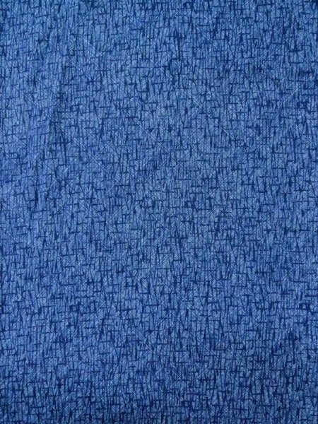 画像4: M0301I  男性用浴衣 男性用着物  化繊   青, 抽象的模様 【中古】 【USED】 【リサイクル】 ★☆☆☆☆ (4)