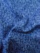 画像10: M0301I  男性用浴衣 男性用着物  化繊   青, 抽象的模様 【中古】 【USED】 【リサイクル】 ★☆☆☆☆ (10)