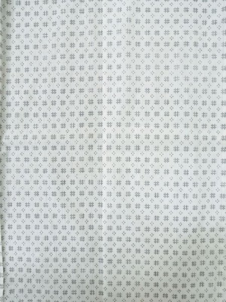 画像3: M0301J  男性用浴衣 男性用着物  麻   黒, 抽象的模様 【中古】 【USED】 【リサイクル】 ★★★☆☆ (3)