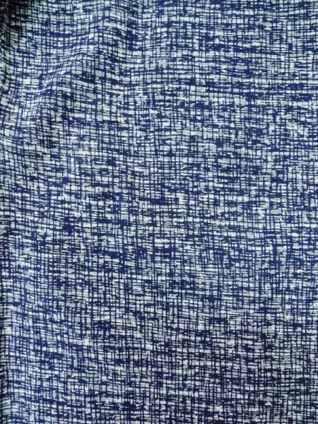 画像3: M0301K Mint  男性用浴衣 男性用着物  綿   紺, 抽象的模様 【中古】 【USED】 【リサイクル】 ★★★★☆ (3)