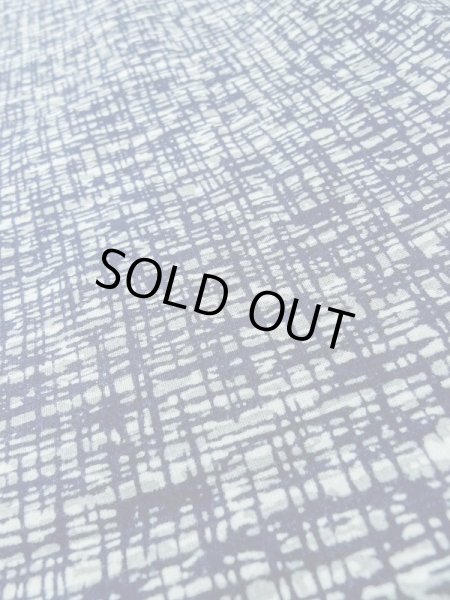 画像8: M0301K Mint  男性用浴衣 男性用着物  綿   紺, 抽象的模様 【中古】 【USED】 【リサイクル】 ★★★★☆ (8)