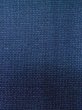 画像6: M0301N  男性用着物 男性用着物  ウール  深い 青, 亀甲 【中古】 【USED】 【リサイクル】 ★☆☆☆☆ (6)