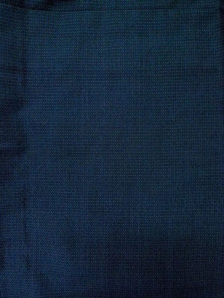画像3: M0301P  男性用着物 男性用着物  ウール   紺, 線 【中古】 【USED】 【リサイクル】 ★☆☆☆☆ (3)
