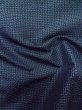 画像9: M0301R  男性用着物 男性用着物  シルク（正絹） 淡い 深い 青, 幾何学模様 【中古】 【USED】 【リサイクル】 ★★☆☆☆ (9)