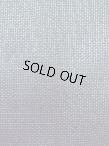 画像5: M0301S  男性用着物 男性用着物  シルク（正絹） 淡い 深い 青, 亀甲 【中古】 【USED】 【リサイクル】 ★★★☆☆ (5)