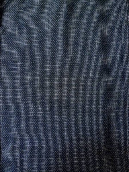 画像3: M0301T  男性用着物 男性用着物  シルク(正絹) 淡い 深い 青, 抽象的模様 【中古】 【USED】 【リサイクル】 ★★★☆☆ (3)