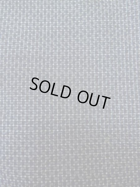 画像6: M0301T  男性用着物 男性用着物  シルク（正絹） 淡い 深い 青, 抽象的模様 【中古】 【USED】 【リサイクル】 ★★★☆☆ (6)