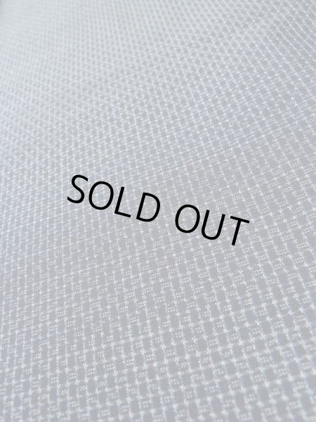 画像7: M0301T  男性用着物 男性用着物  シルク（正絹） 淡い 深い 青, 抽象的模様 【中古】 【USED】 【リサイクル】 ★★★☆☆ (7)