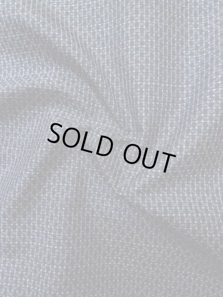 画像10: M0301T  男性用着物 男性用着物  シルク（正絹） 淡い 深い 青, 抽象的模様 【中古】 【USED】 【リサイクル】 ★★★☆☆ (10)