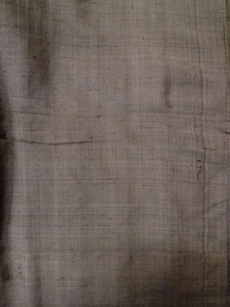 画像3: M0301V  男性用着物 男性用着物  シルク(正絹)  淡い 茶色,  【中古】 【USED】 【リサイクル】 ★★★☆☆ (3)