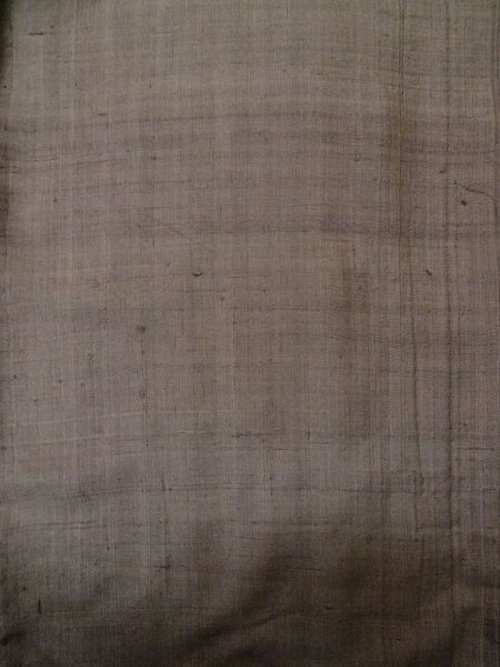 画像4: M0301V  男性用着物 男性用着物  シルク(正絹)  淡い 茶色,  【中古】 【USED】 【リサイクル】 ★★★☆☆ (4)