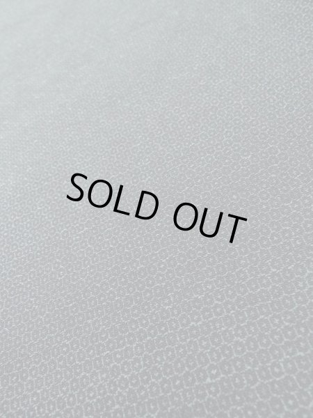 画像7: M0301W Mint  男性用着物 男性用着物  シルク(正絹)  淡い 青, 亀甲 【中古】 【USED】 【リサイクル】 ★★★★☆ (7)