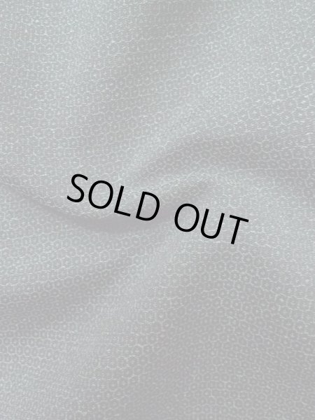 画像8: M0301W Mint  男性用着物 男性用着物  シルク(正絹)  淡い 青, 亀甲 【中古】 【USED】 【リサイクル】 ★★★★☆ (8)