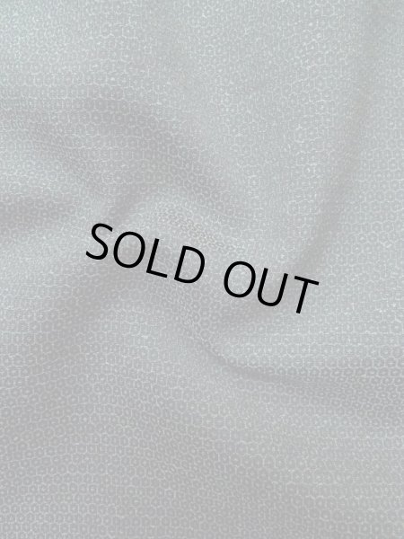 画像9: M0301W Mint  男性用着物 男性用着物  シルク(正絹)  淡い 青, 亀甲 【中古】 【USED】 【リサイクル】 ★★★★☆ (9)