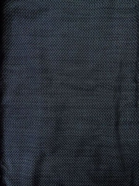 画像3: M0301X  男性用着物 男性用着物  シルク(正絹) 淡い 深い 青, 抽象的模様 【中古】 【USED】 【リサイクル】 ★☆☆☆☆ (3)