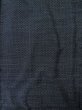 画像4: M0301X  男性用着物 男性用着物  シルク（正絹） 淡い 深い 青, 抽象的模様 【中古】 【USED】 【リサイクル】 ★☆☆☆☆ (4)
